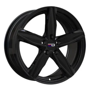 Euro Design – Berlin – Black – 16″x7″ 40mm – All weather Wheels – BER1670B4056GB